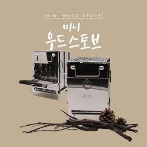 셀러허브 OF6O9M98커스커즈 미니 우드 스토브 화목난로 캠핑난로