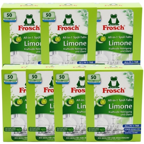 프로쉬 식기세척기세제 그린레몬 50개입 (7개)_이미지