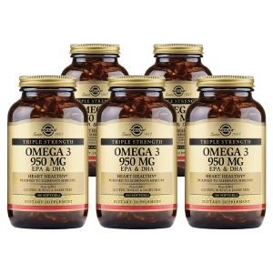 솔가 오메가-3 EPA+DHA 950mg 100캡슐 (5개)_이미지