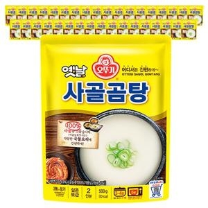 오뚜기  옛날 사골곰탕 국물 500g 36개