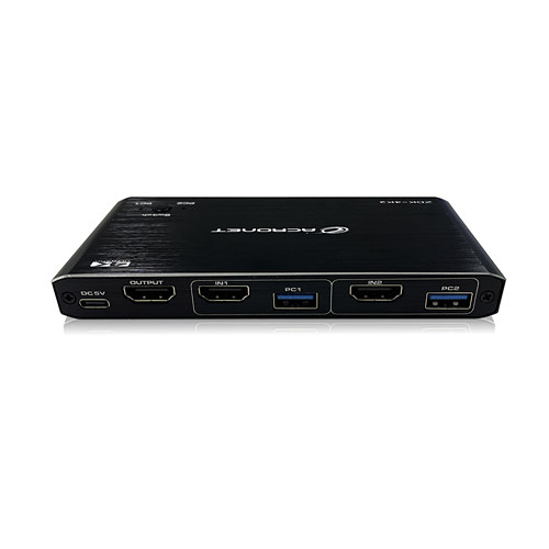 �����ƽý� ACRONET ZDK-4K2 2:1 HDMI KVM ����ġ