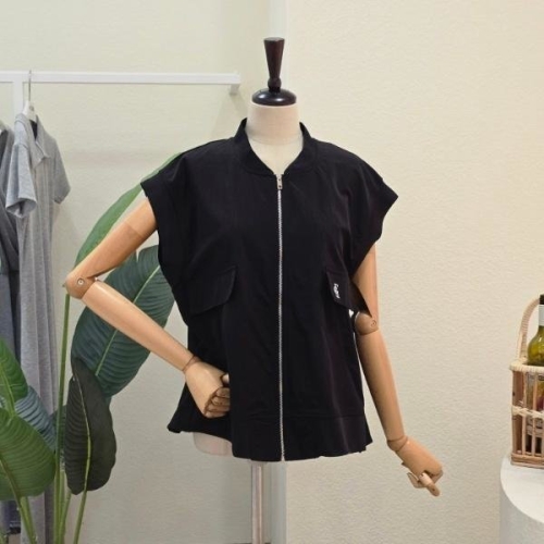 FM4D4VT40496_포켓 집업 노카라 베스트