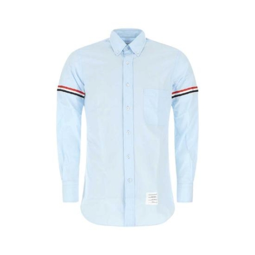 ����� Powder blue cotton shirt MWL150E03113 480
