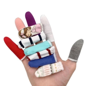 셀러허브 OF2699R5 천 골무 면 손가락 보호대 부목 깁스 셀러허브