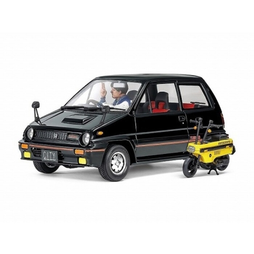24369 스포츠카 시리즈 No.369 1/24 Honda 시티 터보 조립식 플라스틱 모델