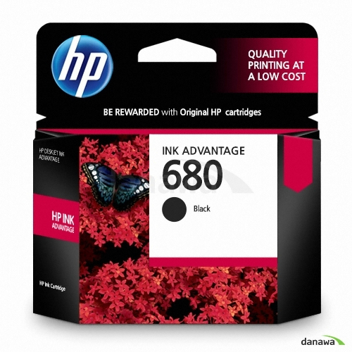 HP 정품 680 (F6V27AA) 검정