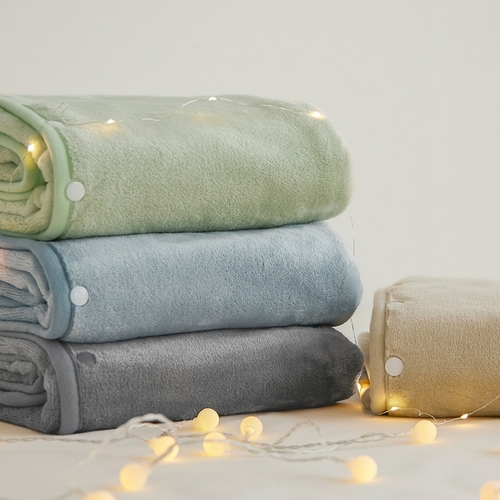 고밀도 극세사 밍크 케이프 담요