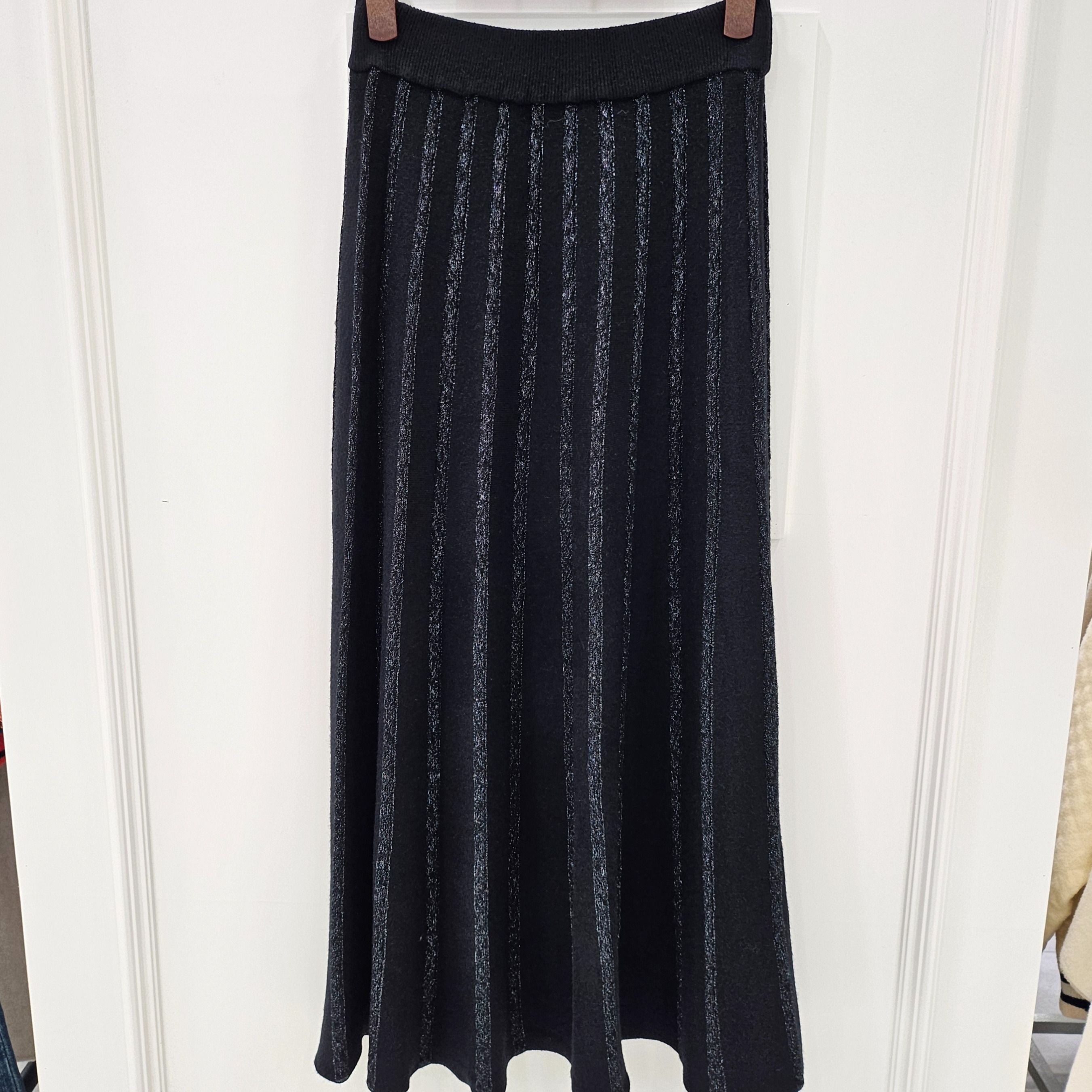 은사믹스 롱A라인 니트스커트 MM11KS502_GN