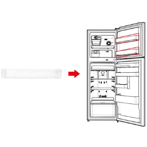 LG전자 냉동실 바구니 MAN50516201_이미지