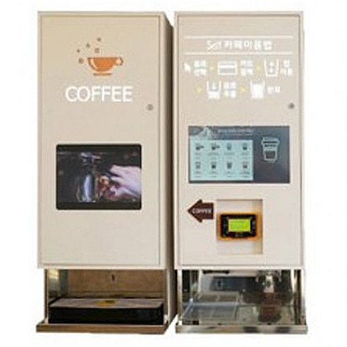 무인커피숍 DY-2000 (화이트)_이미지