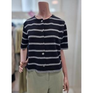 올앤선드리 세이브존06 스트라이프숏가디건 A5M3K101 S32948689_이미지
