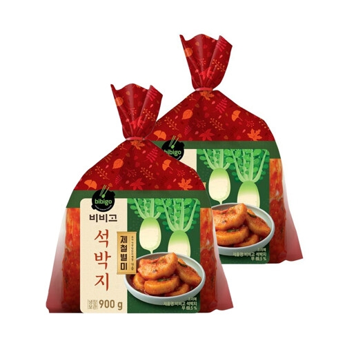 CJ제일제당 비비고 석박지 900g (2개)