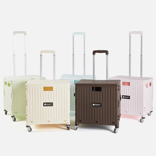 홈앤하우스 소프트 회전 폴딩 카트_이미지