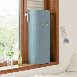 삼성윈도우핏 항균 줄누빔 밴딩 창문형 에어컨커버 3Colors