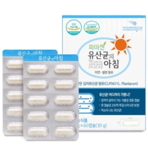 유산균의 아침 60캡슐