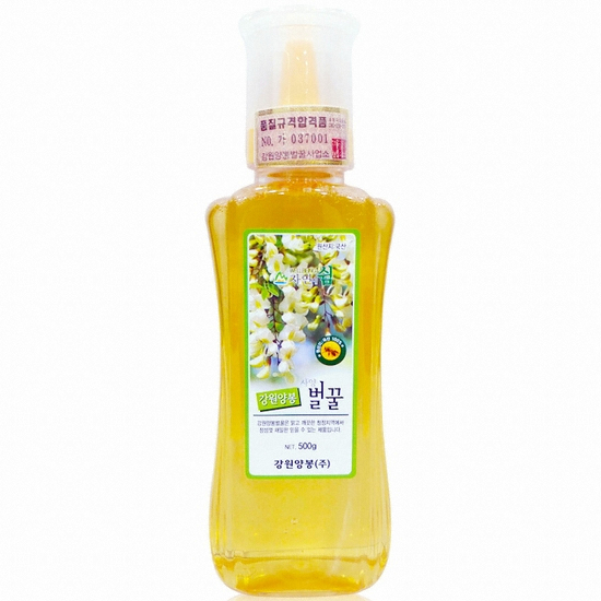 강원양봉 사양 강원양봉벌꿀 500g (아카시아) (3개)