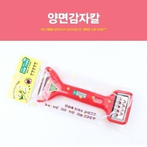 큐앤아이 양면감자칼 감자칼 야채 채칼 슬라이서 무채칼 고구마채칼 야채칼