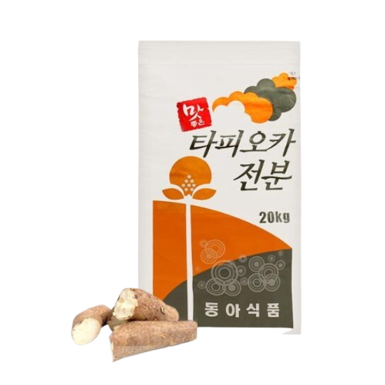 동아식품 타피오카 일반 전분 20kg (1개)_이미지