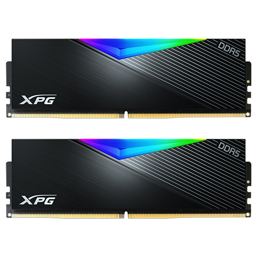 ADATA DDR5-8000 CL40 LANCER RGB 블랙 패키지 서린 (48GB(24Gx2))