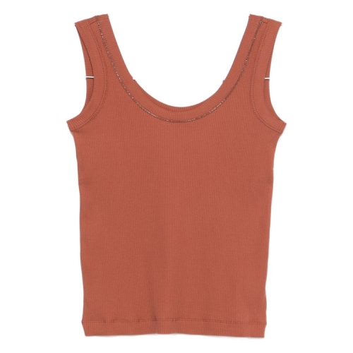 브루넬로쿠치넬리 코튼 탱크 탑 MG902FP100C8604 B0711884999_이미지