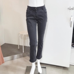 올리비아하슬러 DP01 일자핏 기모 블랙진 OHDWDP107 23742057_이미지