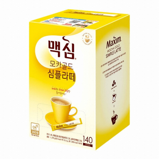 동서식품 맥심 모카골드 심플라떼 140T (1개)_이미지