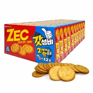 롯데제과 제크 비스킷 300g x 10통