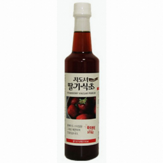 천년미인 차도녀 딸기식초 550ml (1개)_이미지