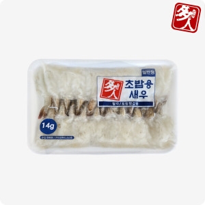 다인 초밥용 백미새우 새우초밥 초밥재료 타이카 14g 20미