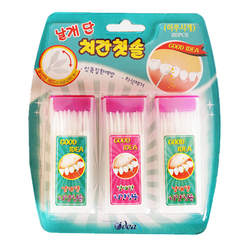 아이디어월드 날개 단 치간칫솔 (900개)