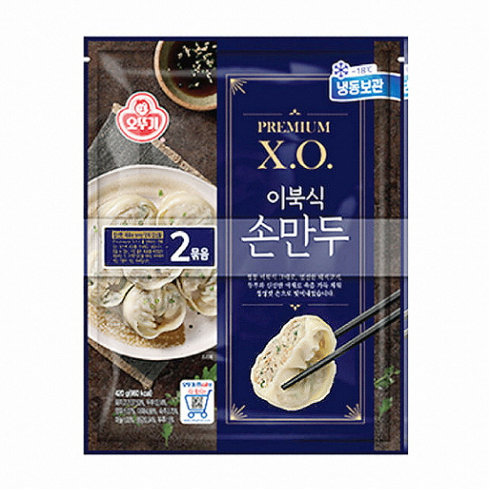 오뚜기 프리미엄 X.O. 이북식 손만두 420g이미지입니다. 누르면 해당 게시물로 새창이동합니다.