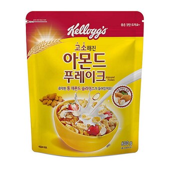 켈로그 <b>아몬드</b> 푸레이크 600g