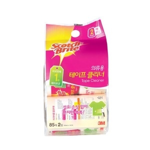 3M 스카치브라이트 의류용 테이프클리너 리필 2롤