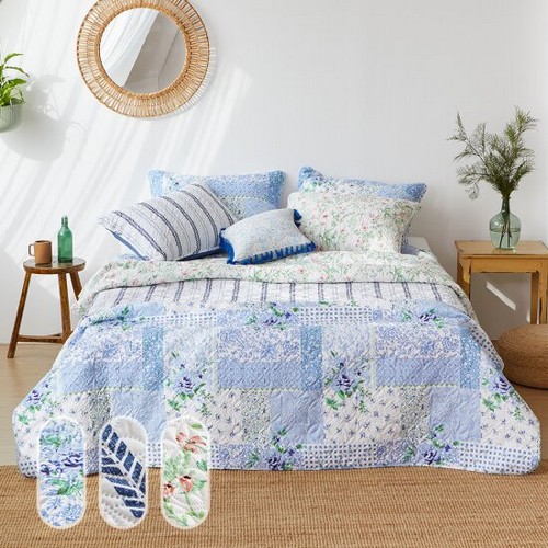 메종노아 씨엘 시어서커 워싱 스프레드 베개커버 3컬러 세트 (슈퍼킹 SK)_이미지