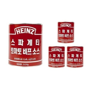 하인즈 스파게티 토마토 비프 소스 3kg (3개)