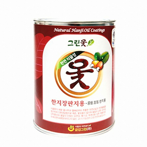 그린우르 그린옻 한지장판지용 코팅제 (18L)_이미지