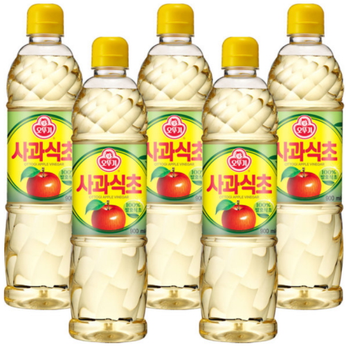 오뚜기 사과식초 900ml (5개)_이미지