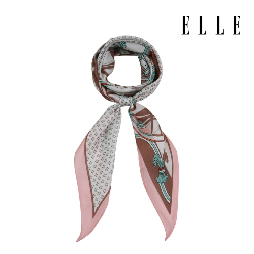 엘르 스카프 투레터 실크 롱 스카프 SE629S310