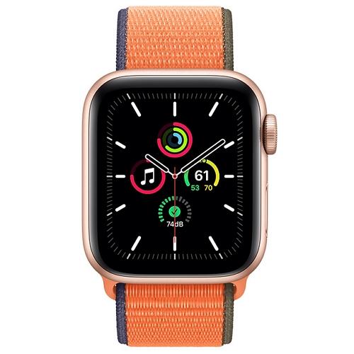 APPLE 워치 SE 44mm Cellular 골드 알루미늄 (스포츠루프, 해외구매)_이미지