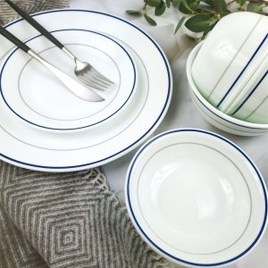 코렐 더블링 블루 2인 홈세트 9P