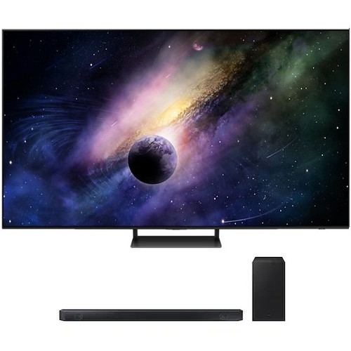 삼성전자 올레드 KQ77SC9SAFXKR (스탠드+사운드바, HW-Q600C)