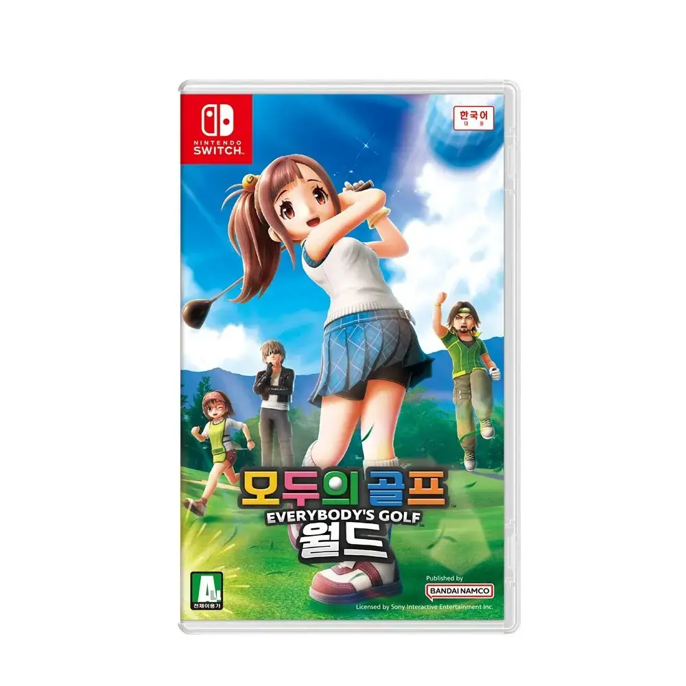 반다이남코 모두의 골프 월드 한글판 (SWITCH, 패키지칩)