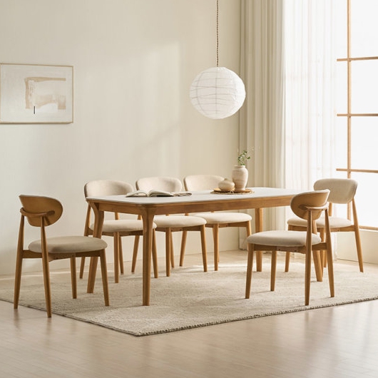 삼익가구 나폴리 포세린 세라믹 원목 식탁 1800이미지입니다. 누르면 해당 게시물로 새창이동합니다.