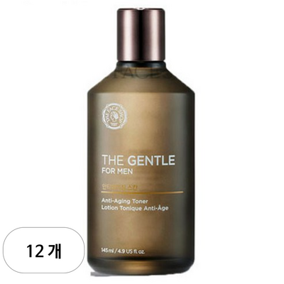 LG생활건강 더페이스샵 더젠틀 포맨 안티에이징 스킨 145ml (12개)
