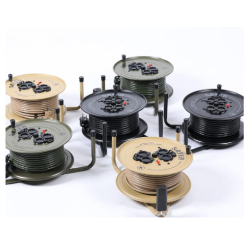 세이퍼 4구 밀리터리 캠핑 릴선 (15m)_이미지