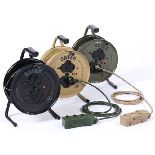 세이퍼 4구 밀리터리 캠핑 릴선