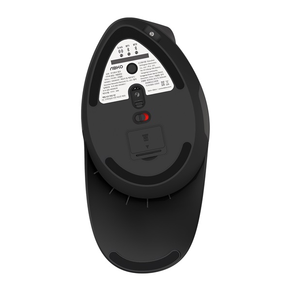 앱코 WEM65 인체공학 WIRELESS FREE 무선 버티컬 (블랙)_이미지