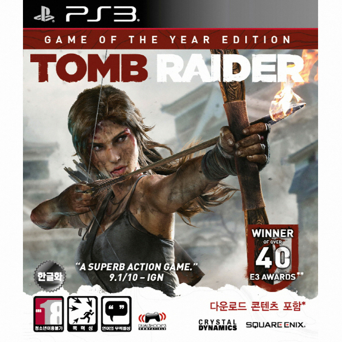 툼레이더 리부트 GOTY 에디션 PS3