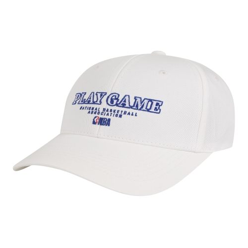 공용 PLAY GAME 로고 하드 클래식 볼캡 모자 N245AP011P