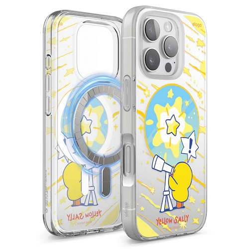 아이폰16 플러스 라인프렌즈 옐로우 샐리 위시 맥세이프 케이스